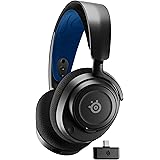 SteelSeries Arctis Nova 7P Wireless Multi-Platform Gaming & Mobile Headset — Simultaneous Wireless 2.4GHz & Simultaneous Blue