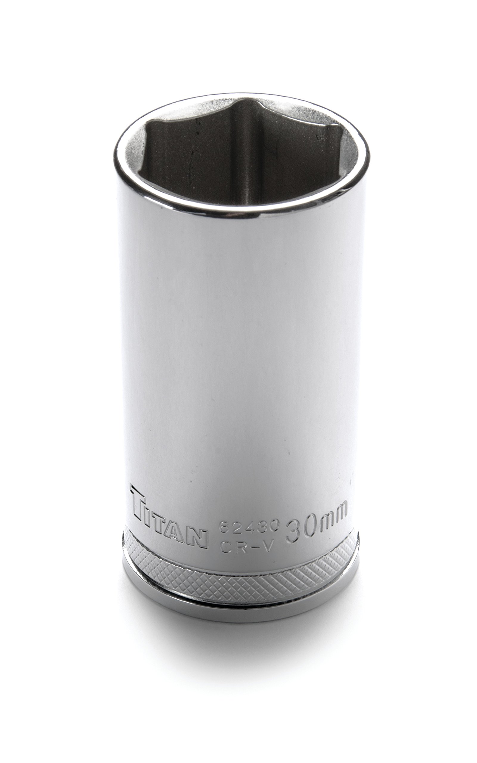 Titan 62430 30mm 1/2" Drive 6 Pt. Deep Socket