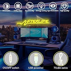 Ajoyferris Cyberpunk Neon Sign Game Led Sign for