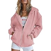 PRETTYGARDEN Women's 2026 Zip Up Y2K Hoodies Casual Long Sleeve Sweatshirts Fall Spring Track Jackets with Pockets