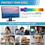 LAMA 23.8 Inch Monitor Screen Protector Anti Blue Light Glare UV Eye Protection view 2