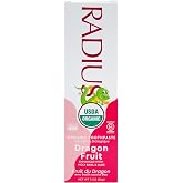 RADIUS USDA Organic Kids Toothpaste 3oz Non Toxic Chemical-Free Gluten-Free Designed to Improve Gum Health for Children's 6 Months and Up - Dragon Fruit - Pack of 1