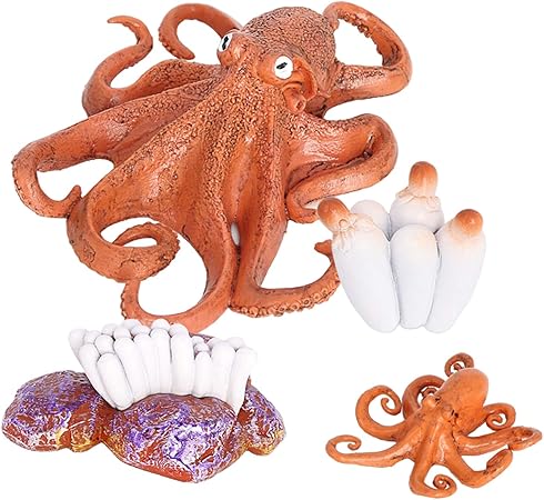 Amazon Hellery 固体プラスチックoopusライフサイクルおもちゃ動物のバグサイクル プラモデル 通販