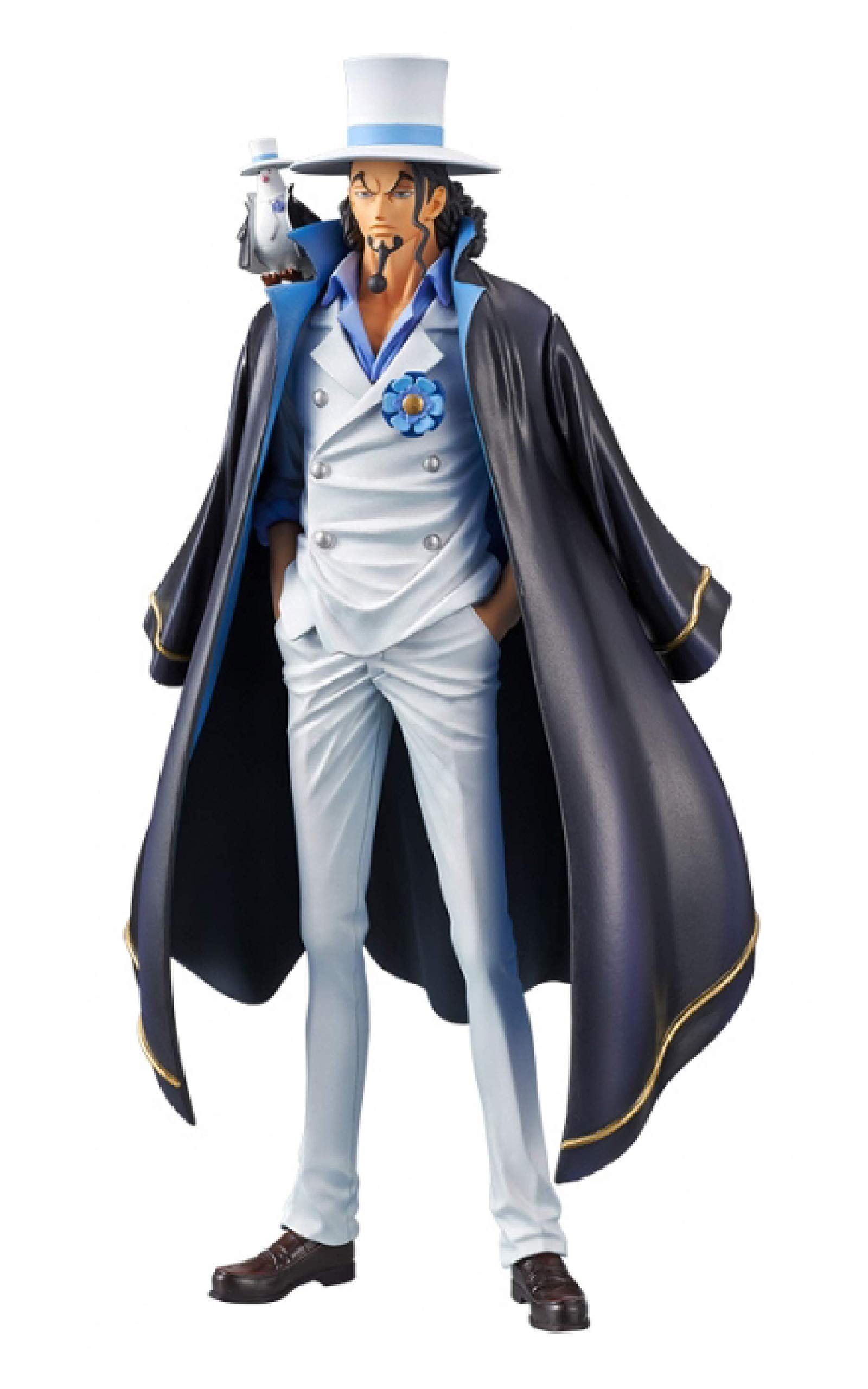 Banpresto One Piece Grandline Men Stampede Rob Lucci 6.7" Figure Statue