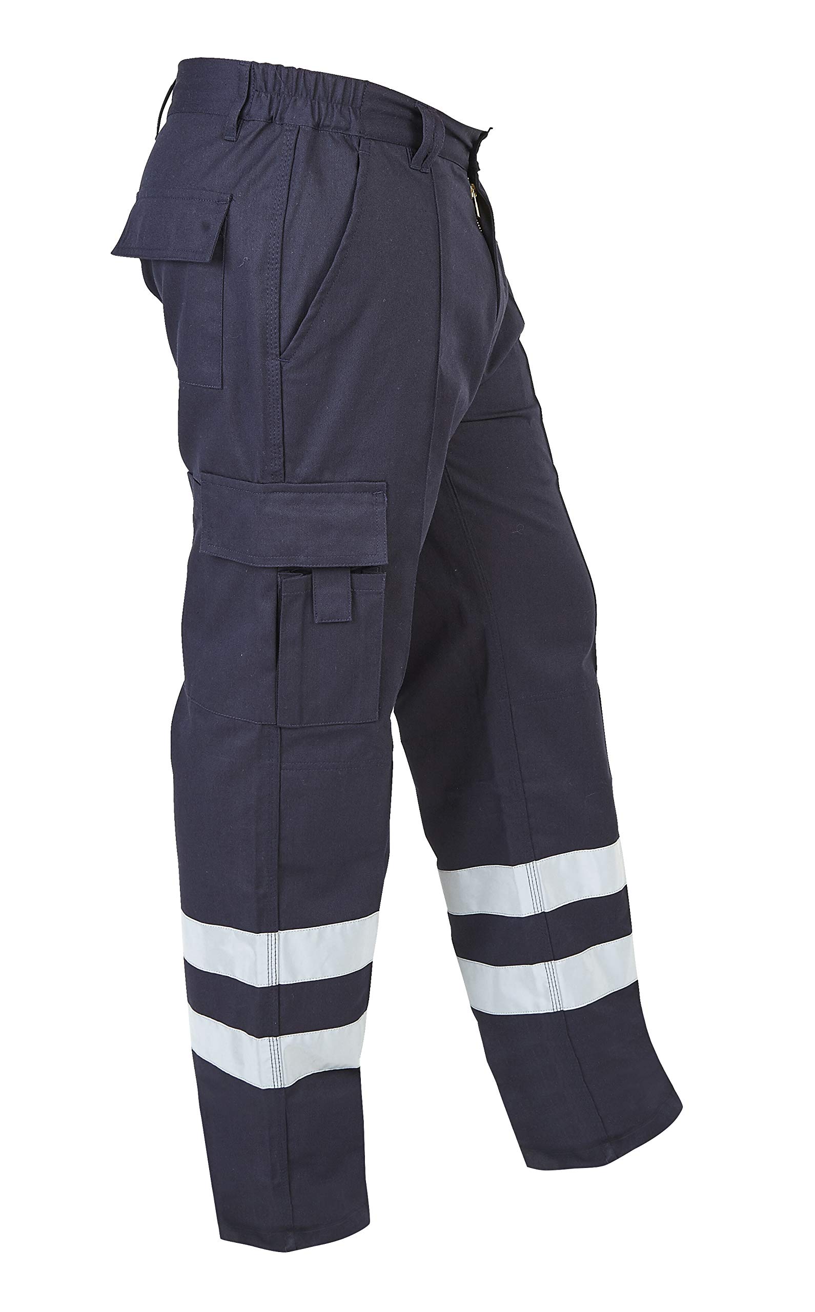 Himalayan H832 Mens Titanium Combat Trouser, Navy, Waist 40", Leg 33"