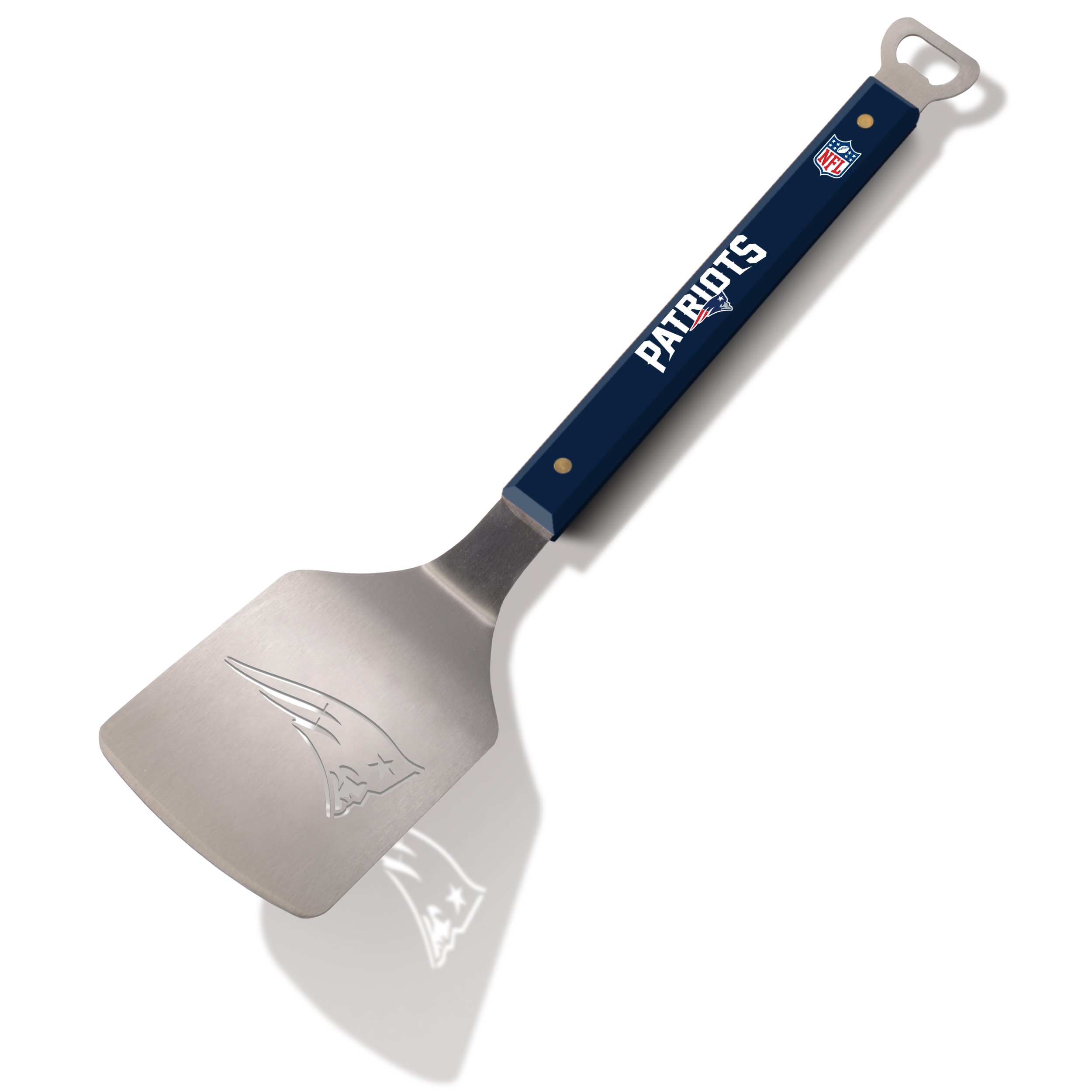 YouTheFan NFL New England Patriots Spirit Series Sportula Stainless Steel Grilling Spatula