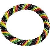 Tembo Crafts Africa - Handmade Bangle - Maasai Beaded Bracelet - Jamaica - Handmade From Africa KB71