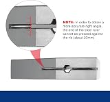 WORKPRO 300 mm Combination Square Set Stainless Steel 90/45 Degree with Bubble view 7