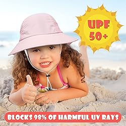 2-Pack Toddler Baby Sun Hat Summer UPF