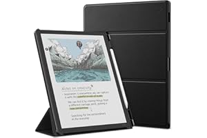 Fintie Trifold Case for 11" Kindle Scribe 3rd Generation 2025 - [Built-in Pen Holder] Two Viewing Angles Stand Cover with Aut