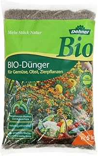 Dehner Bio Dünger, für Gemüse, Obst und Zierpflanzen, 5 kg, für ca. 30 qm