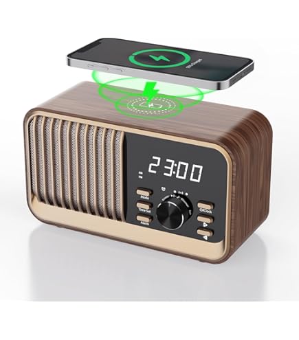 Amazon.com: Tivoli Audio Albergo Bluetooth Clock Radio