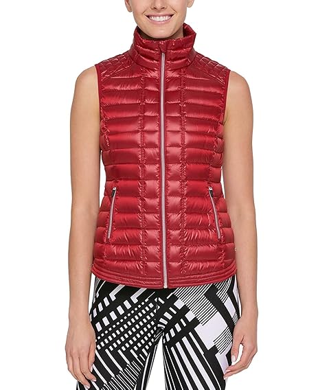 tommy hilfiger women's red vest