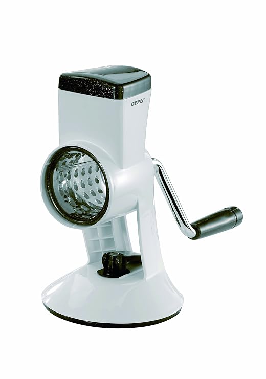 Gefu 19100 Reibemaschine Fracina, Mit 4 Schneidtrommeln