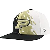 ZHATS NCAA Unisex-Adult NCAA Officially Licensed Hat Flat Snapback Z11 Retro Paintbrush