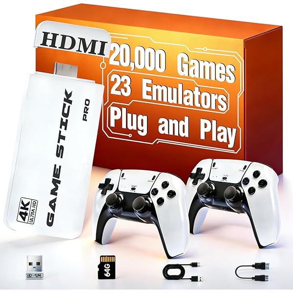 Retro Gamen Console Draadloos, Draadloze