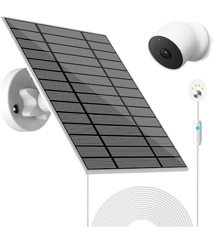 Amazon.com : 6W Solar Panel Compatible with Ring Spotlight Cam