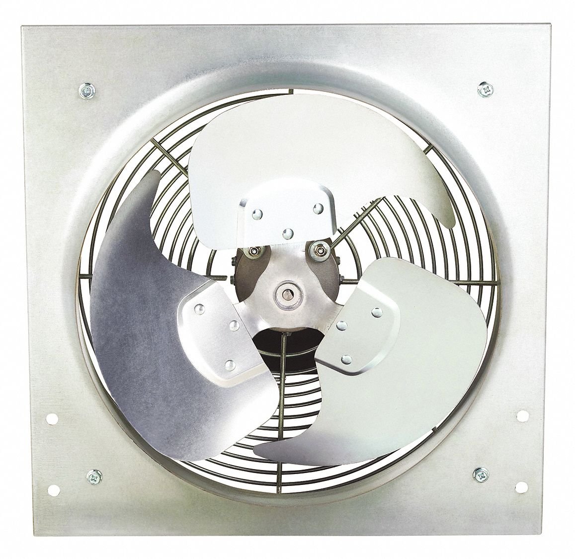 Dayton16" x 16" 115VACV Medium Duty Direct Drive Exhaust Fan with 12" Blade Dia.