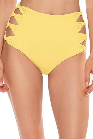 rose gold high waisted bikini