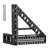 TOOLCOOL 3D Multi-Angle Measuring Ruler Woodworking