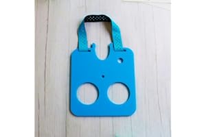 PIAOLGYI G-Tube Pump Holder for 500ML & 1200ML Bags, Blue