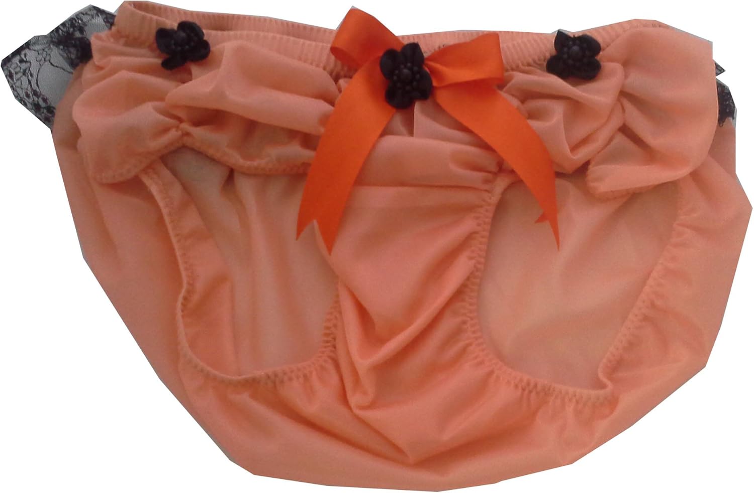 HDHW129 orange HALOWEEN Handmade Nylon Panties Women Ladies Underwear