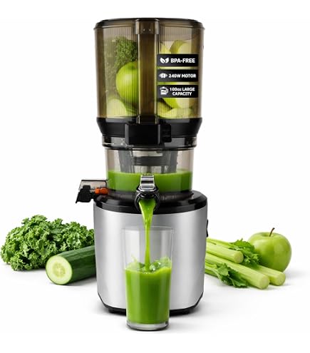 Amazon.com: Kuvings Whole Slow Elite C7000P Juicer Red : Home