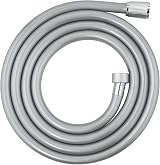 GROHE VitalioFlex Comfort Shower Hose 2m Chrome 27173002 TwistStop Smooth 5 Bar view 1