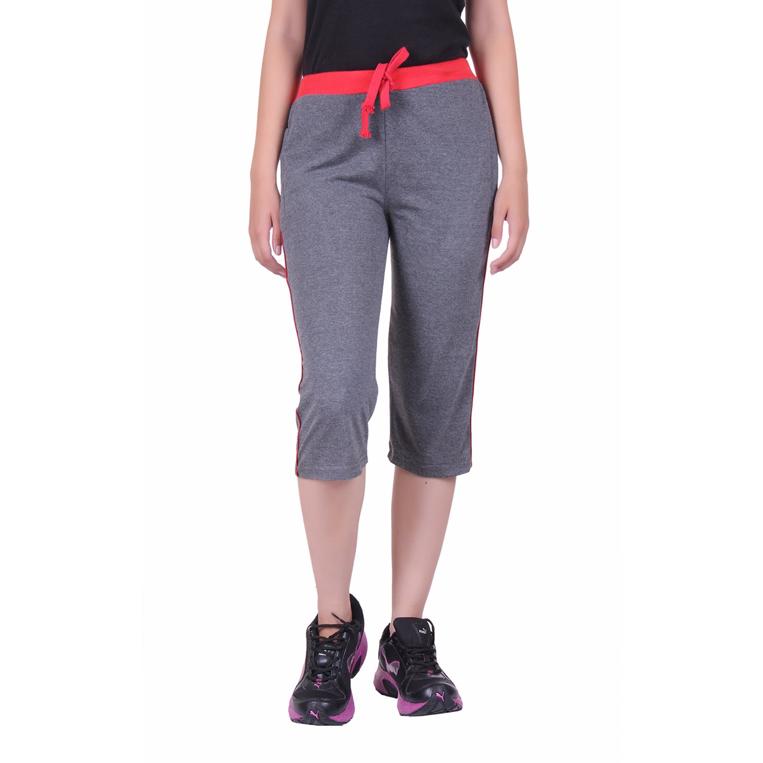 dfh women's relaxed fit capris