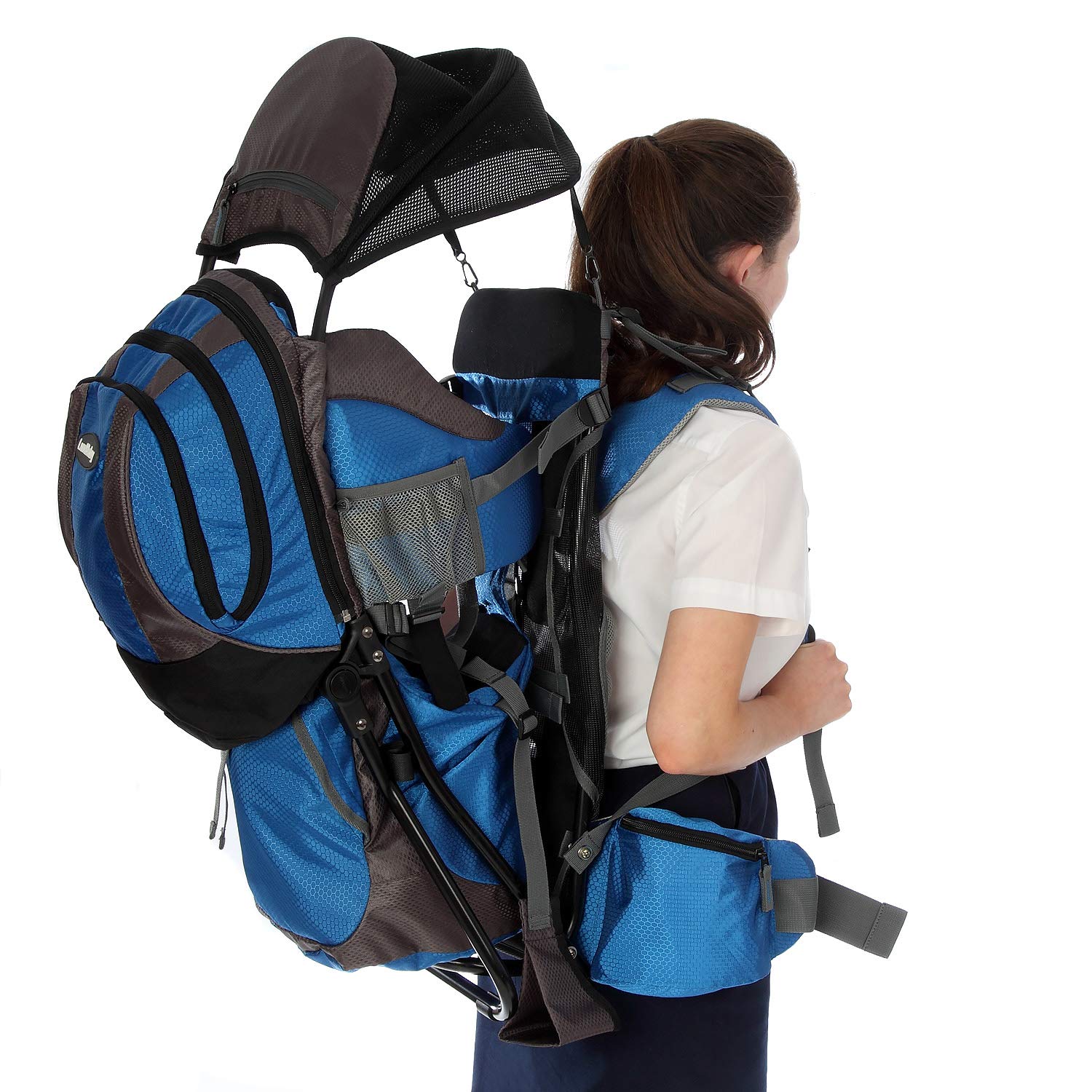 Luvdbaby Premium Baby Backpack Carrier with Removable Backpack 2 in 1