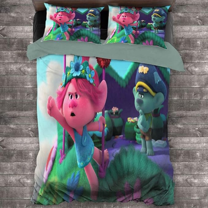 trolls cot bed duvet cover