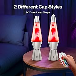 17 Colors Changing LED Liquid Motion Lamps with