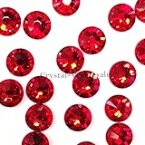 144 pcs Light Siam (227) Swarovski 2058 Xilion / NEW 2088 Xirius 20ss Flat backs Rhinestones 5mm ss20