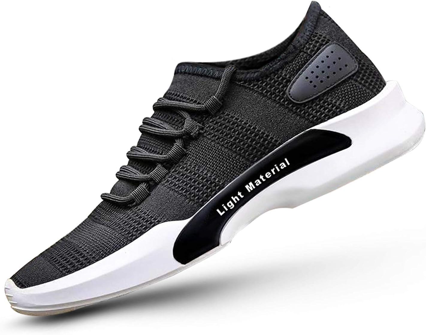 Men's Casual Shoes in White Color Walking Running Gymwear Sports Sneakers for Daily use
