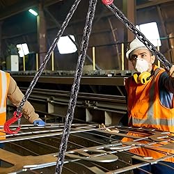 VEVOR Chain Sling, 3/8 inch x 6 ft Lifting Chains