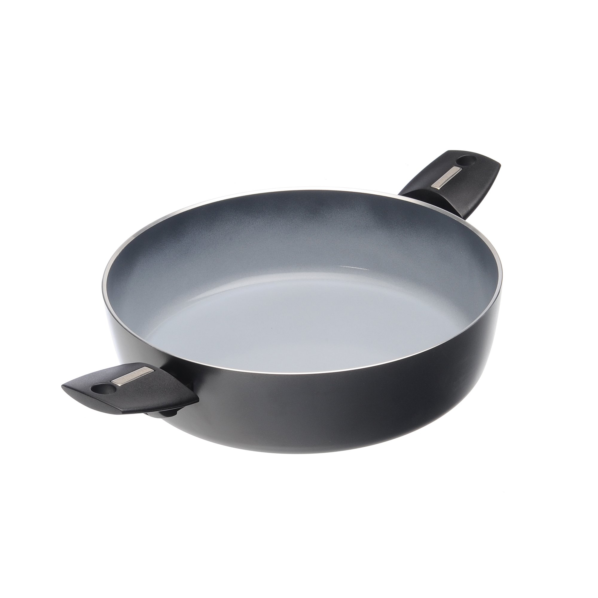 Moneta Azul Finegres Pan, 2 Handles, Aluminium, Grey 24 Cm Grey