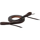 Turquoise Cross Skirting Leather Roper Reins