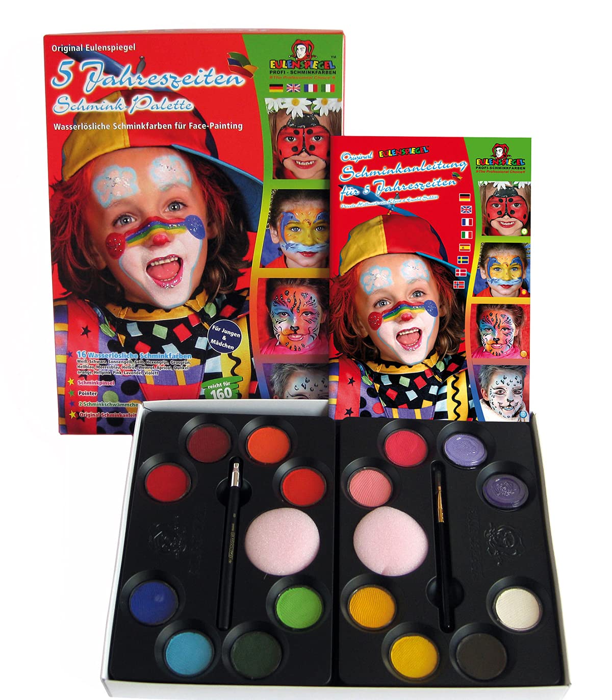 Eulenspiegel Masks Palette, 5 Seasons