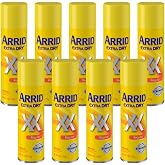Arrid XX Extra Dry Aerosol Antiperspirant Deodorant, Regular, 6 oz (Pack of 9)