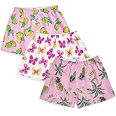 Cinvik Boxer Shorts for Women Gingham Sleep Y2k Printed Boxers Pj Boxer Short Trendy Checkered Baggy Pj Boxers