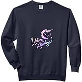 Unicorn Academy Nouveau Magic Graphic Front and Back Print Comfort Colors Adult Sweatshirt