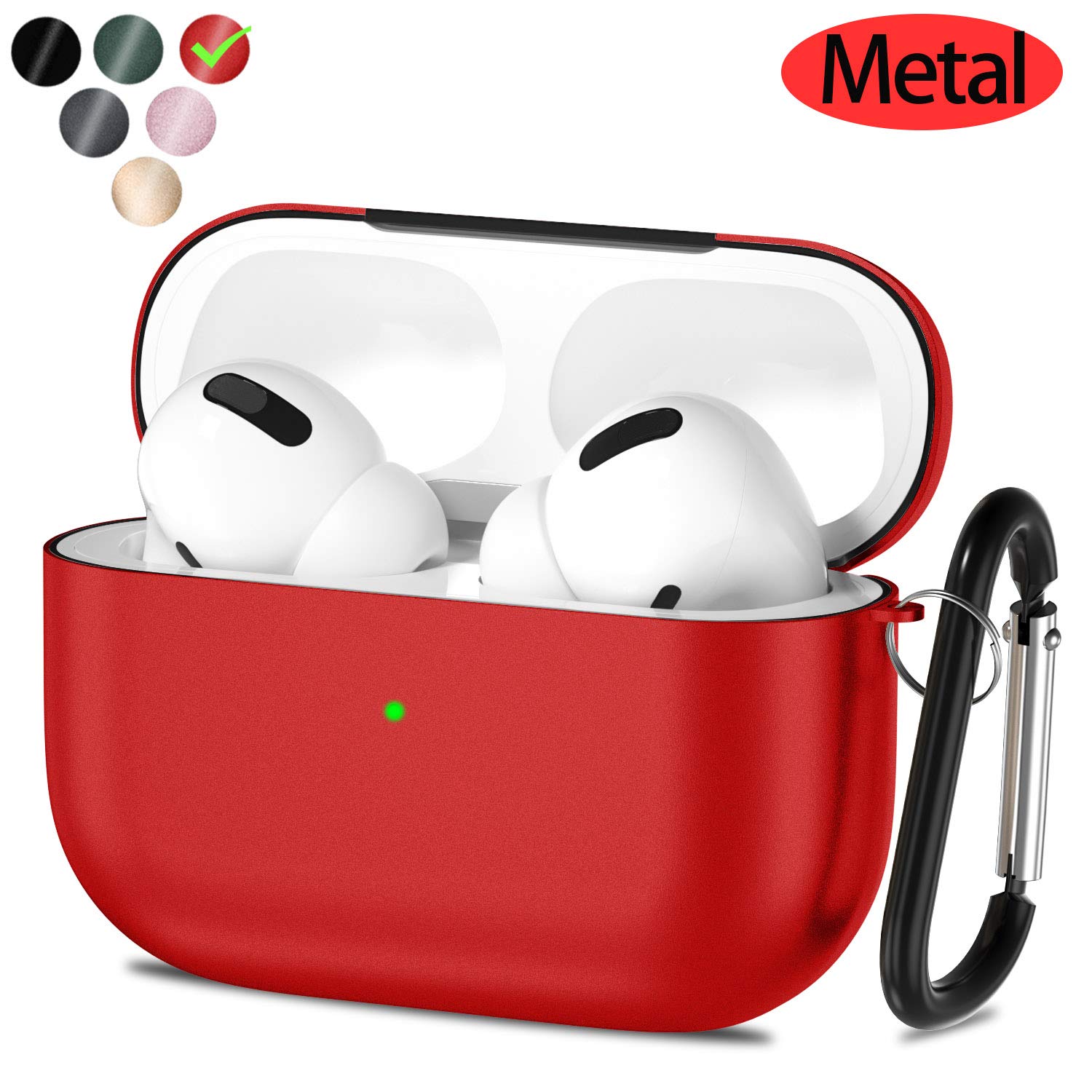 Metal AirPods Pro Case Cover Comvin Hard ShockProof Amazon.in
