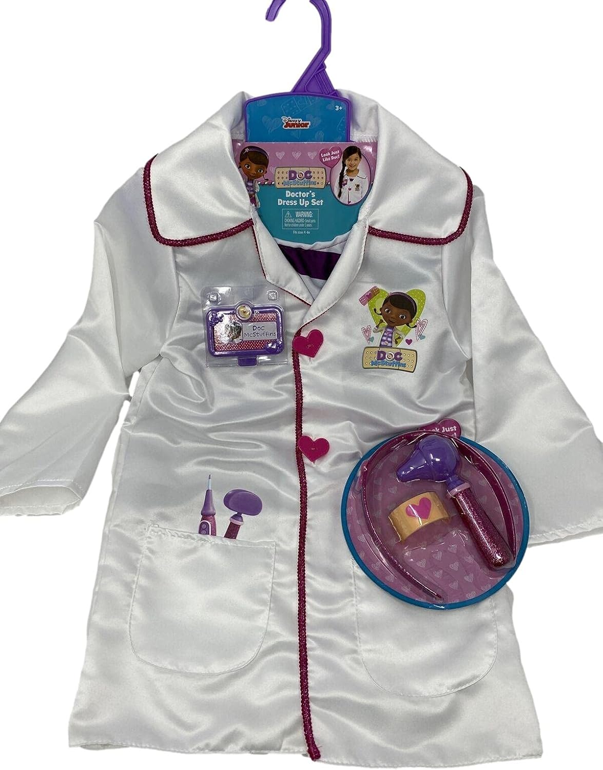 Doc McStuffins Doctors Dress Up Set White Amazon.co.uk Clothing