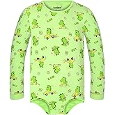 Landofgenie Mens Onesie Long Sleeve Bodysuit One Piece Pajamas Snap Button Crotch Top Cotton Adult Romper for Men