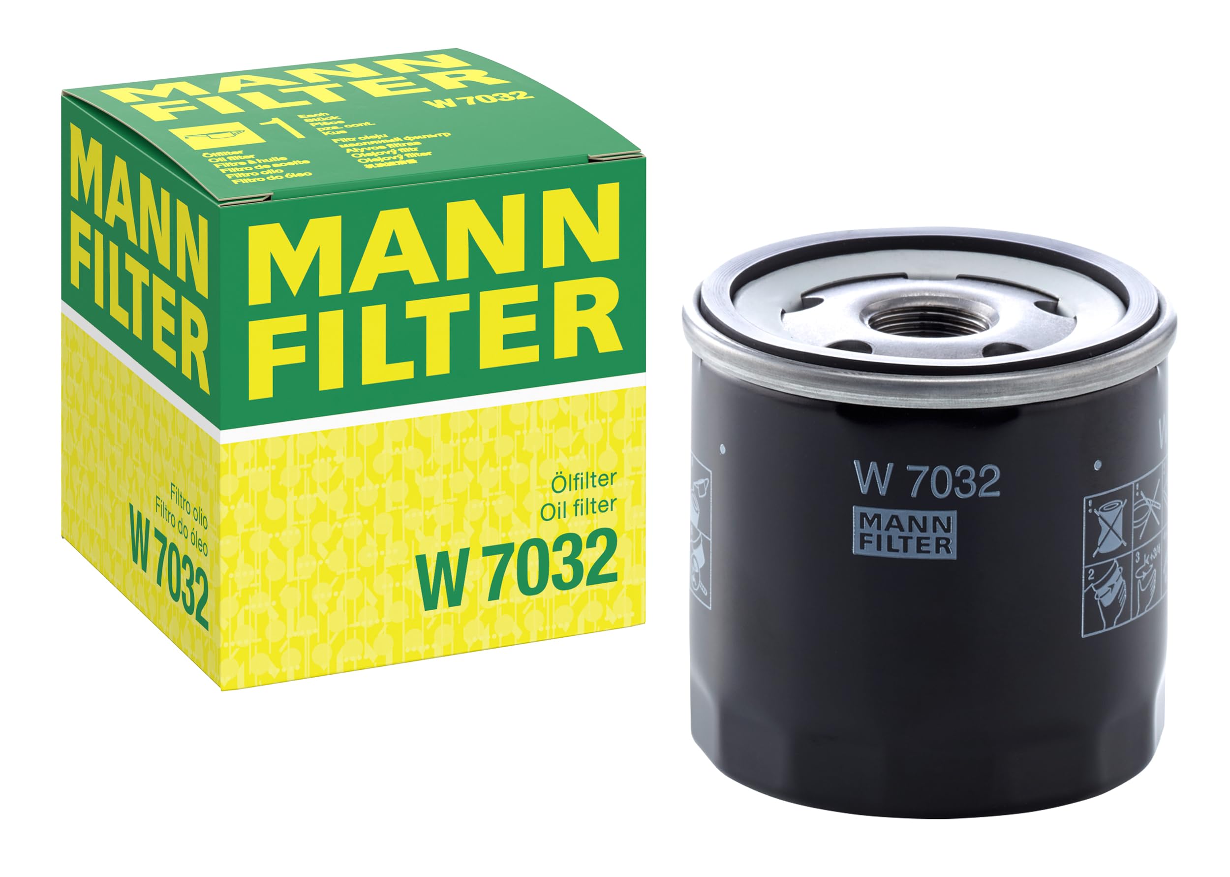 MANN-FILTER W 7032 Oil Filter - for Cars + Transporters