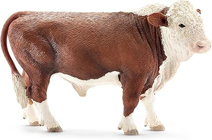 schleich hereford cow