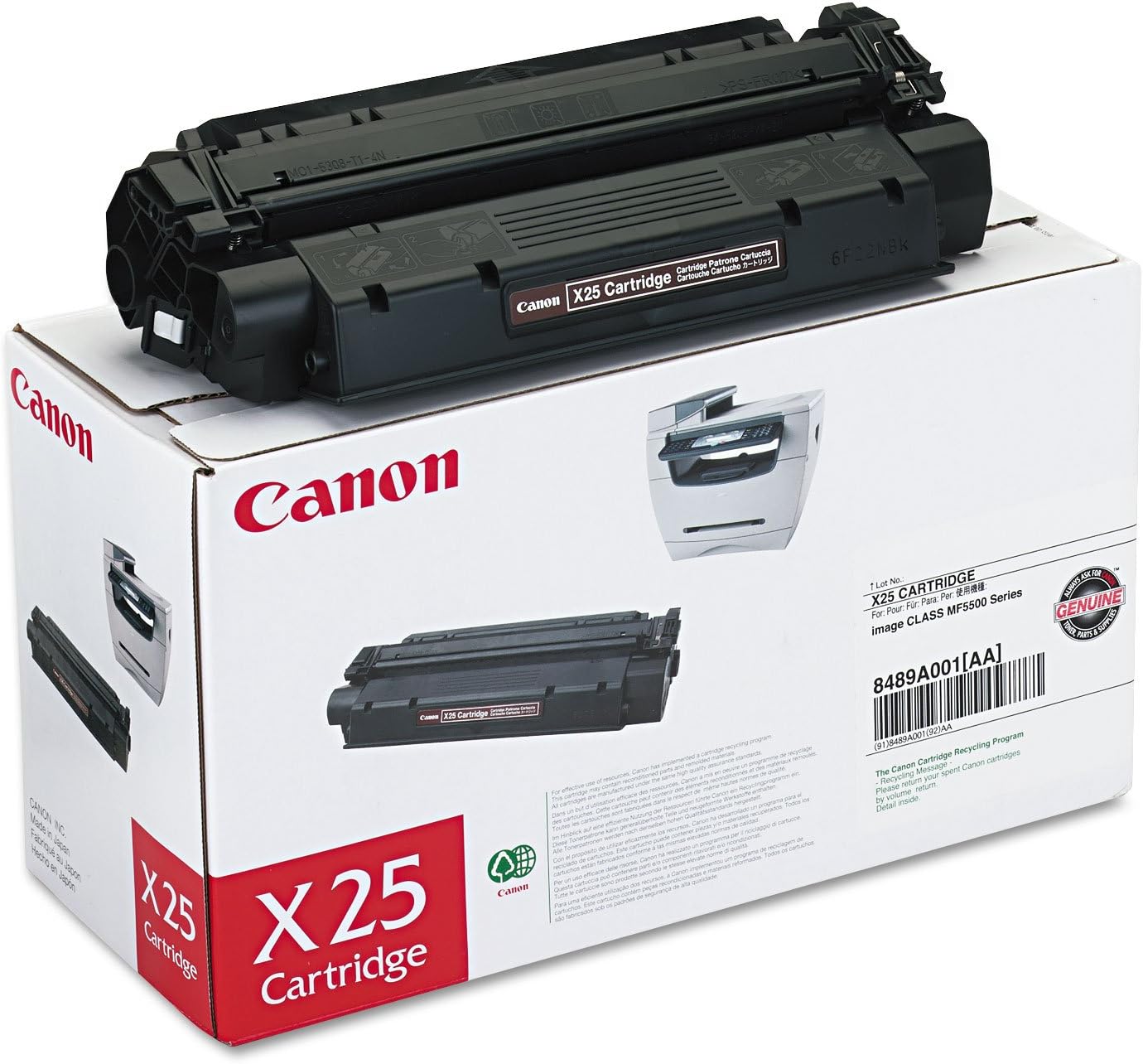 canon 2500 series printer ink