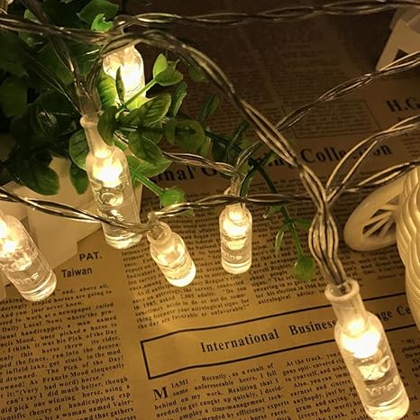 Amazon Com Highpot Recycle Wine Bottle Lights Battery Powered 20