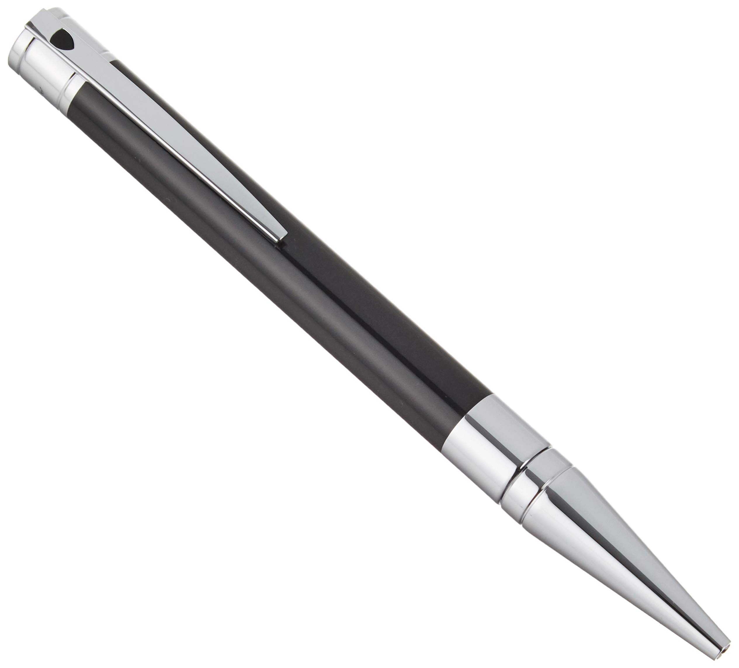 S.T Dupont D-265200 Chrome Finish Ballpoint Pen - Black