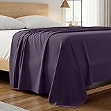 Mellanni Queen Size Flat Sheet - Iconic Collection
